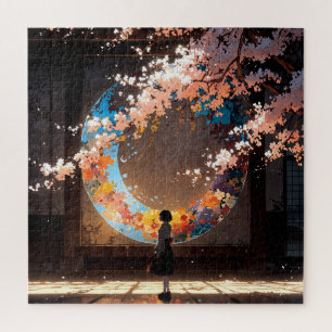 Beautiful anime art jigsaw puzzle