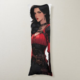 Beautiful Anime Woman Fantasy Body Cushion