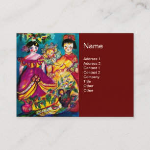 BEAUTIFUL ANTIQUE DOLLS BUSINESS CARD