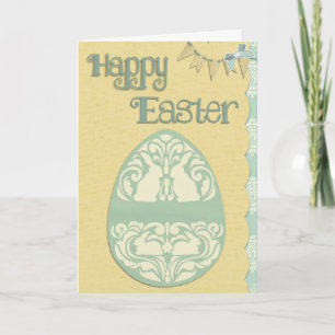 Beautiful antique Easter card