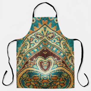 Beautiful, arab, arabic, arabian, arabesque fabric apron