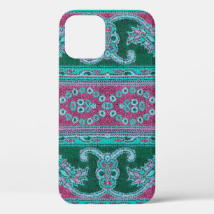 Beautiful, arab, arabic, arabian, arabesque fabric iPhone 12 case