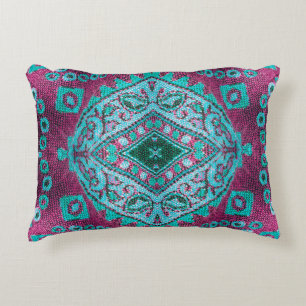 Beautiful, arab, arabic, arabian, arabesque fabric decorative cushion