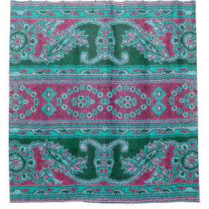 Beautiful, arab, arabic, arabian, arabesque fabric shower curtain