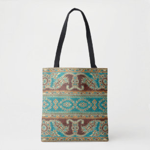 Beautiful, arab, arabic, arabian, arabesque fabric tote bag