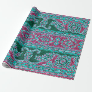 Beautiful, arab, arabic, arabian, arabesque fabric wrapping paper