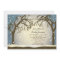 Beautiful Arched Winter Trees Wedding Invitations