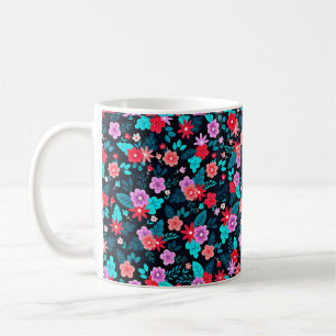 Beautiful Arrangement Ditsy Floral Pattern-56576 Coffee Mug