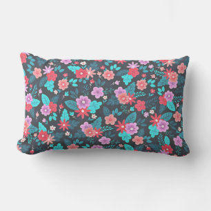 Beautiful Arrangement Ditsy Floral Pattern-56576 Lumbar Cushion