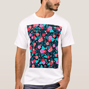 Beautiful Arrangement Ditsy Floral Pattern-56576 T-Shirt
