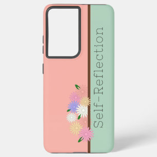 Beautiful Arrangement of Colourful Daisies on Sill Samsung Galaxy Case