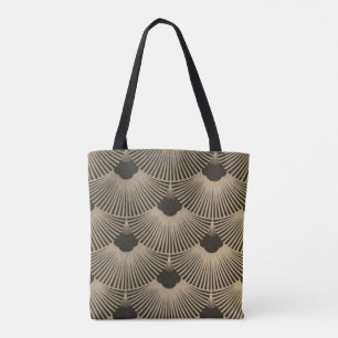 Beautiful Art Deco Fan Design Tote Bag