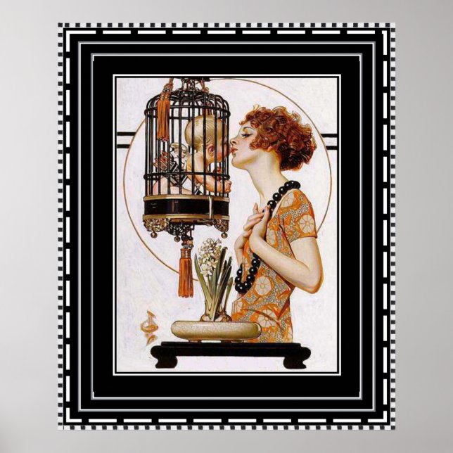 Beautiful Art Deco Print (Front)
