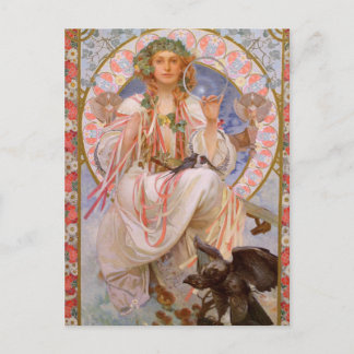 Beautiful Art Nouveau Postcard