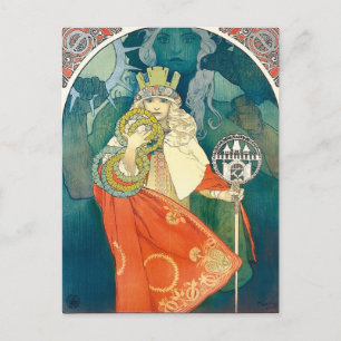 Beautiful Art Nouveau Postcard