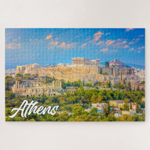 Beautiful Athens, Greece Jigsaw Puzzle