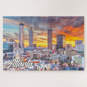 Beautiful Atlanta, Georgia, United States Jigsaw Puzzle