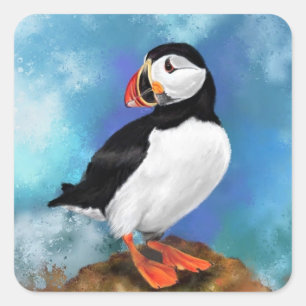 Beautiful Atlantic Puffin Sticker