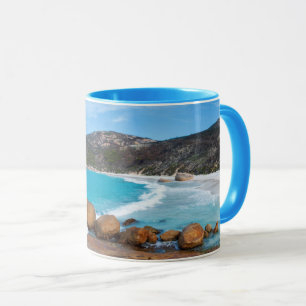 Beautiful Australian Beach and Ocean Waves Mug