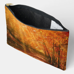 Beautiful autumn accessory pouch