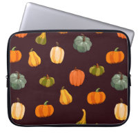 Beautiful autumn background with colourful pumpkin