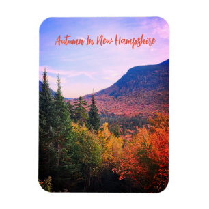 Beautiful Autumn in New Hampshire Magnet