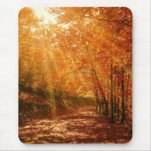 Beautiful autumn mouse pad