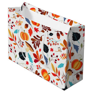 Beautiful Autumn Pattern 2 Large Gift Bag