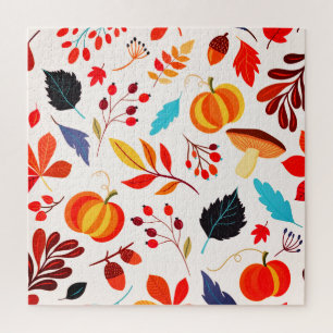 Beautiful Autumn Pattern - Jigsaw Puzzle