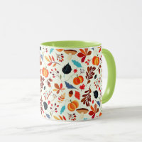 Beautiful Autumn Pattern Mug