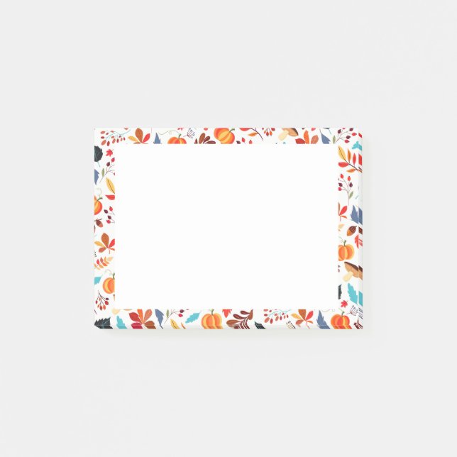 Beautiful Autumn Pattern - Post-it Notes (Front)