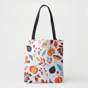 Beautiful Autumn Pattern Tote Bag