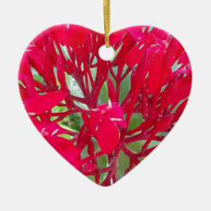 Beautiful Awesome Red flowers Ceramic Tree Decoration