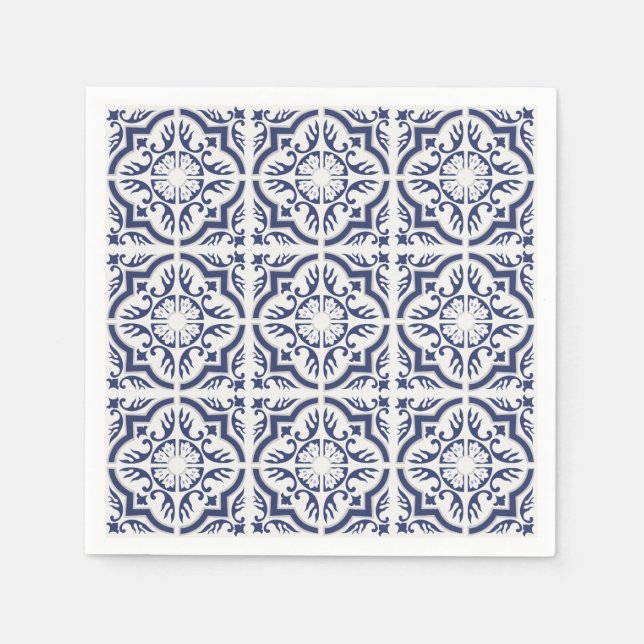 Beautiful Azulejos Napkin (Front)