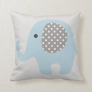 Beautiful Baby Blue Elephant Cushion