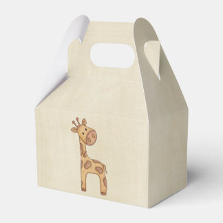 Beautiful Baby Giraffe Favour Box