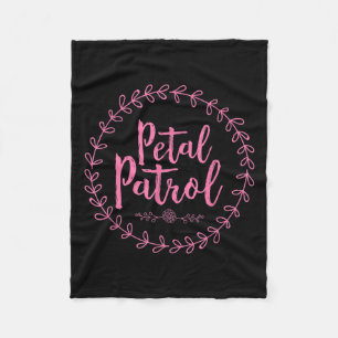 Beautiful Baby Petal Patrol Graphic Ideas Fleece Blanket