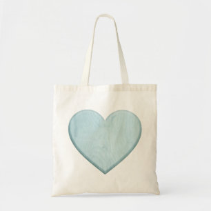 Beautiful Baby Shower Blue Heart Gift Tote Bag