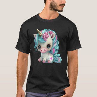 Beautiful baby unicorn baby unicorn motif  magical T-Shirt