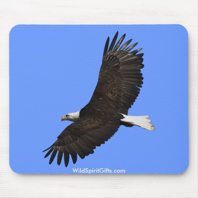 BEAUTIFUL BALD EAGLE Mousepad (Front)