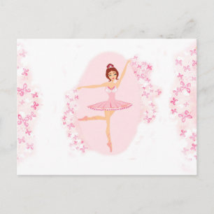 Beautiful ballerina Postcard