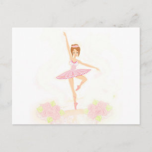 Beautiful ballerina  Postcard
