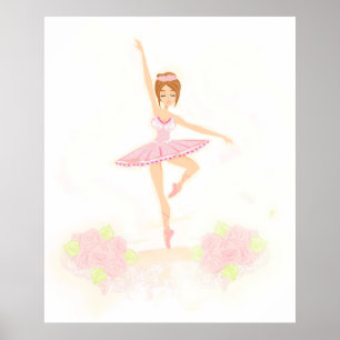 Beautiful ballerina Poster