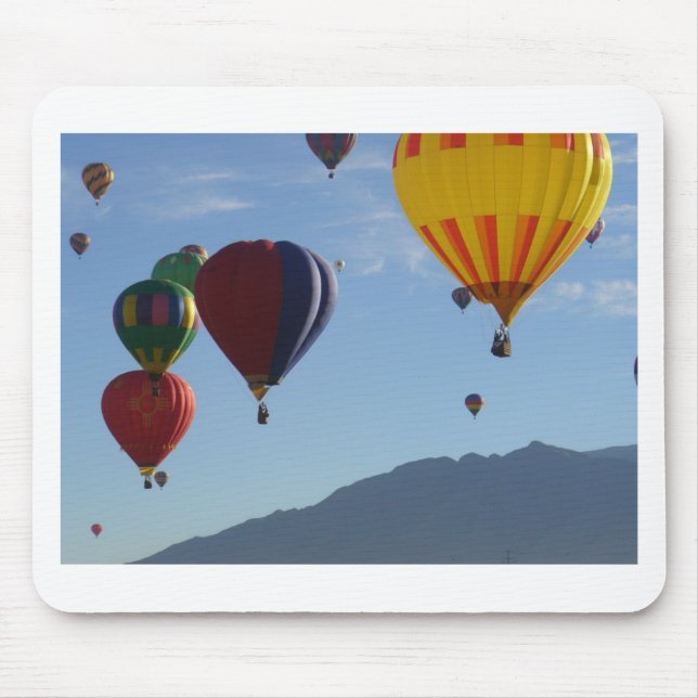 Beautiful balloons mouse pad (Front)