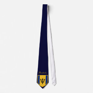 Beautiful Barbados Flag Tie