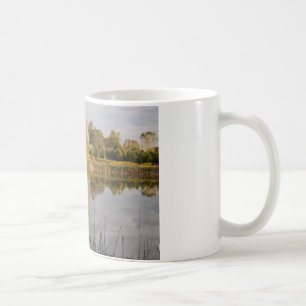 Beautiful Barn Reflected in the Water Coffee Mug