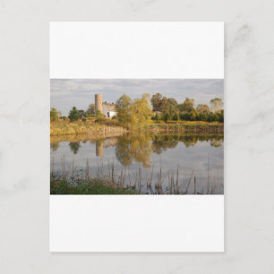 Beautiful Barn Reflected in the Water Postcard