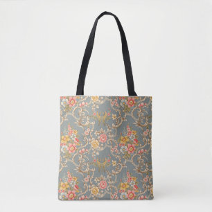 Beautiful Baroque Ornament style border design han Tote Bag