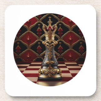 Beautiful Baroque Styled Chess Piece - The Queen Coaster