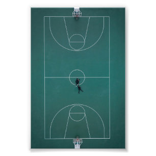 Beautiful Basketball Design Photo Print